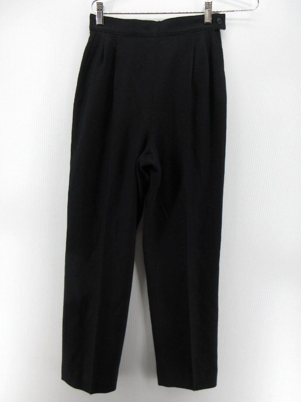 VINTAGE Pendleton Pants 6 Petites Virgin Wool Pleated Trousers USA - Picture 1 of 9